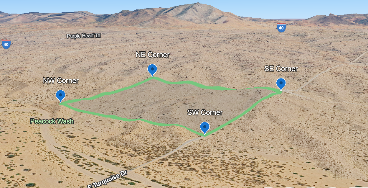 40 Acres on the I-40 Corridor - Prime Arizona Investment Land