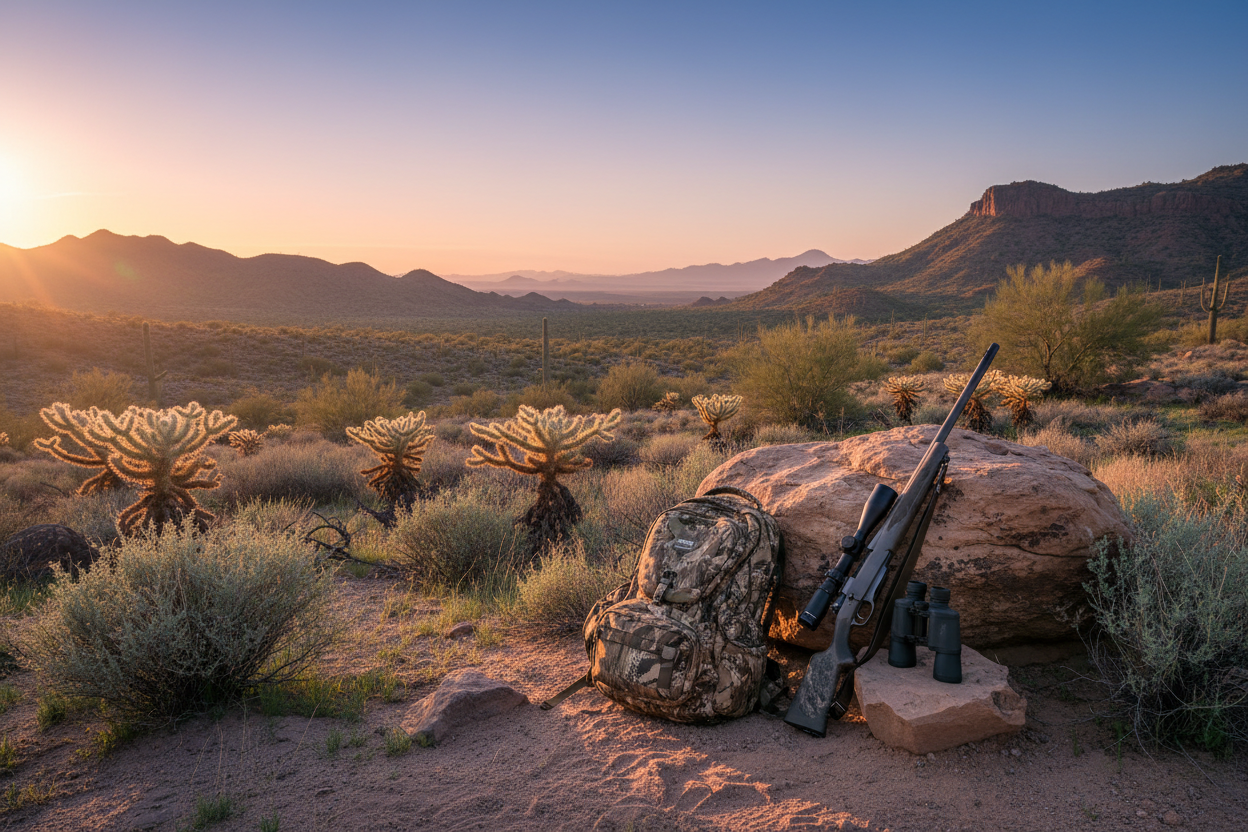 Arizona hunting scene