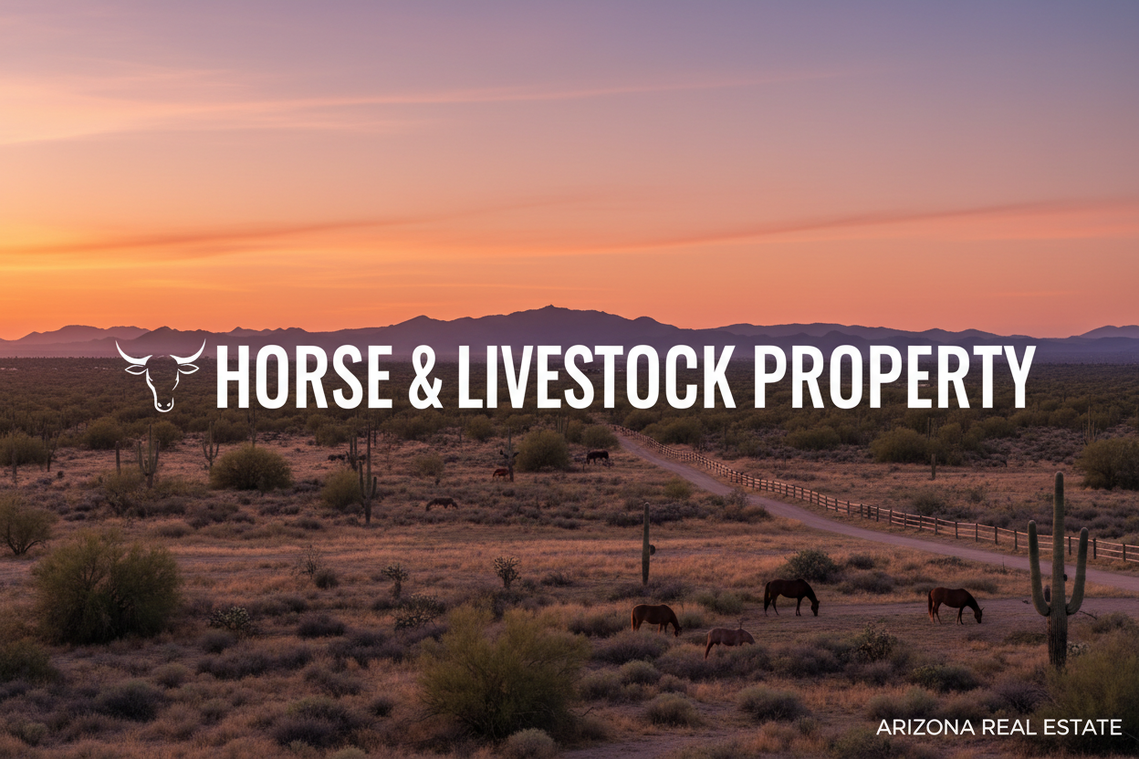 Horse and livestock banner