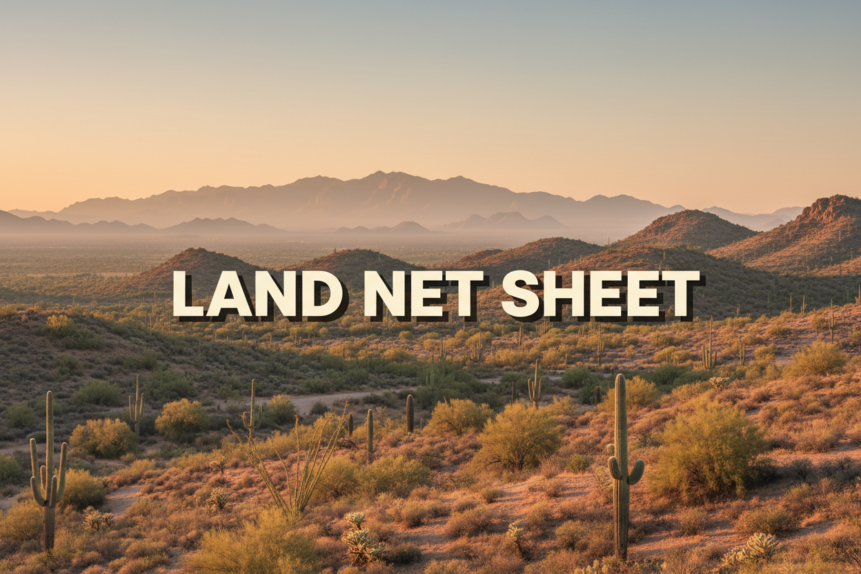 Land Net Sheet Banner